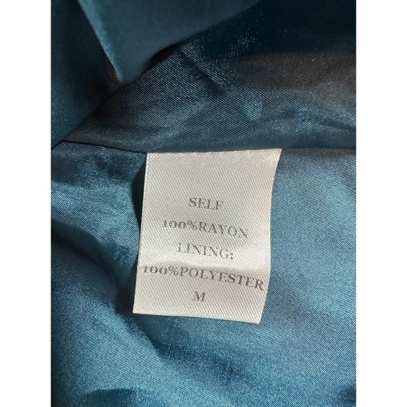 TULIP B Medium Blue Pleated Front A Line Lightweight‎ Skirt NWT - Picture 9 of 10